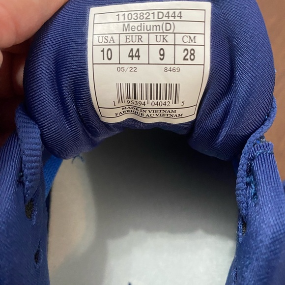 Brooks Glycerin 2.0 Men’s Running Athletic Shoes Blue Orange - Picture 4 of 11